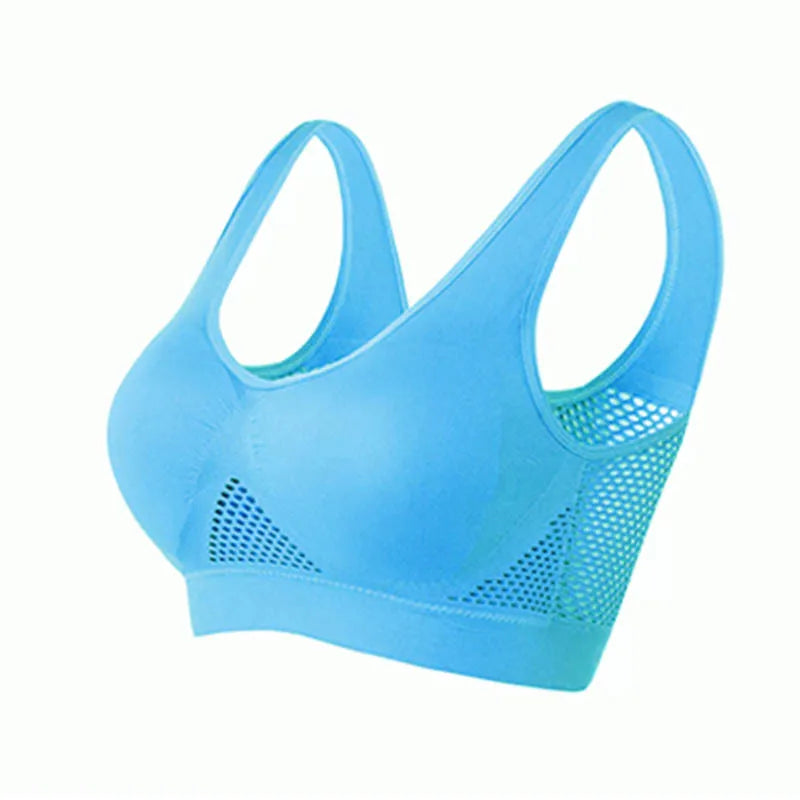 Sculpt Fit Seamless Sports Bra – Push-Up Support from M to 6XL | Breathable, Padded, and Made to Move