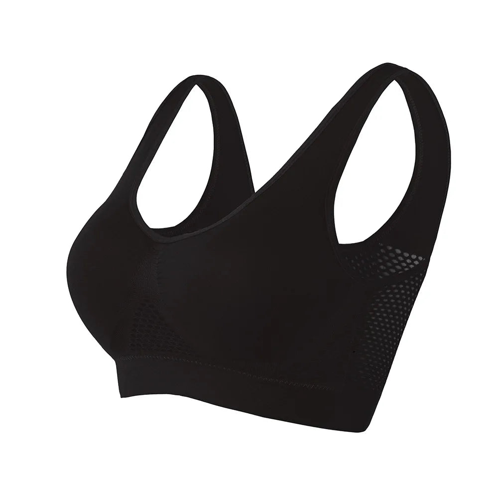 Sculpt Fit Seamless Sports Bra – Push-Up Support from M to 6XL | Breathable, Padded, and Made to Move