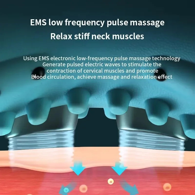 Neck Stretcher | Cervical Traction & Pulse Massage Pillow