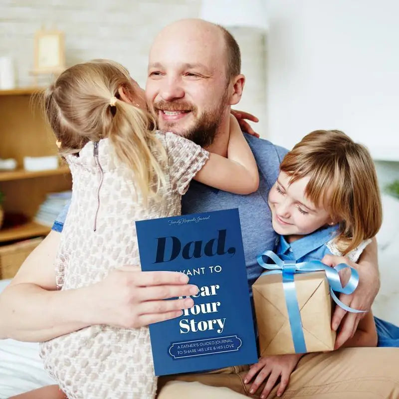 Dad, I Want to Hear Your Story — Guided Keepsake Journal