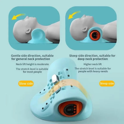 Neck Stretcher | Cervical Traction & Pulse Massage Pillow